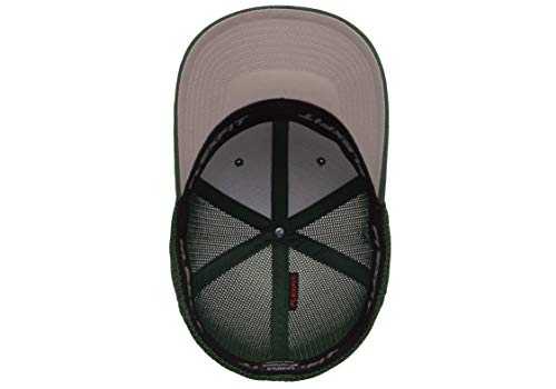 Flexfit Men's Trucker Mesh Cap, Evergreen, One Size