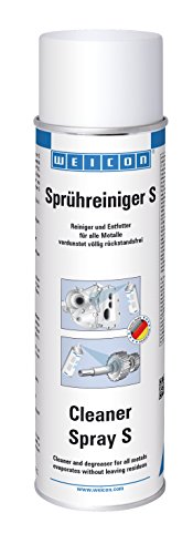WEICON Cleaner Spray S | 500 ml | Strong degreaser for metal glass ceramic and plastic