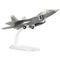 Loose Fun Park 1:100 Military Model Aeroplane F-22 Raptor Die-Cast Alloy Combat Aircraft Model