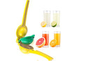 Zolay® Lemon and Lime Squeezer, Manual Citrus Press Juicer - High Premium Quality Metal