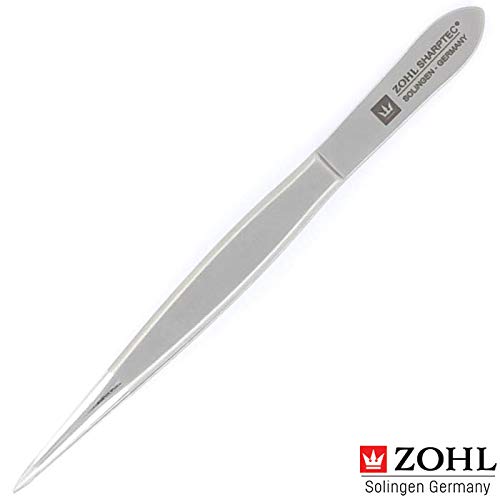 ZOHL Solingen Point Eyebrow Tweezers - Immaculate Precision For Unmistakable Eyebrow Plucking - Made in Germany