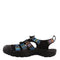 KEEN Women's Newport H2 Closed Toe Water Sandals, Raya Black/Raya Black, 8.5