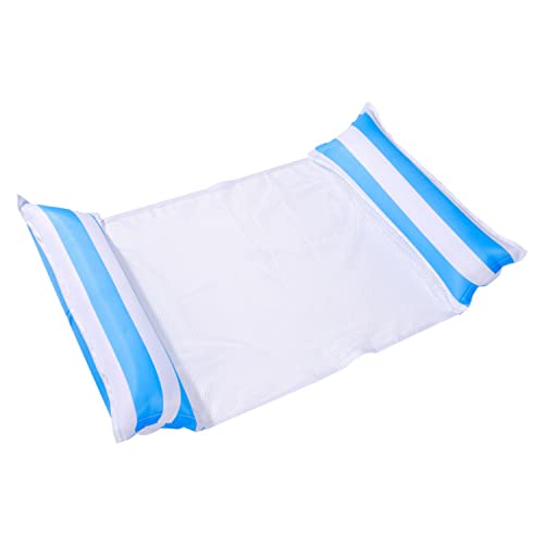 AuoFon 3 Pack Fabric Inflatable Pool Floats,Adults for Size Water Hammock Lounger, Multi-Purpose 4-in-1 (Saddle, Lounge Chair, Hammock, Drifter)