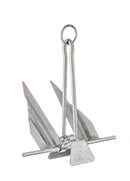 SEACHOICE 41640 Utility Anchor â€“ Hot-Dipped Galvanized Steel â€“ with Slip Ring Shank â€“ 15E â€“ for 28-to-30-Foot Boats