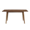 WE Furniture 60 Mid-Century Wood Dining Table - Acorn