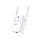 Tp-link Tl-wa860re N300 Universal Range Extender With Extra Power Outlet