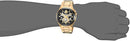 Bulova Men's Automatic-self-Wind Watch with Stainless-Steel Strap, Gold, 27 (Model: 98A178)