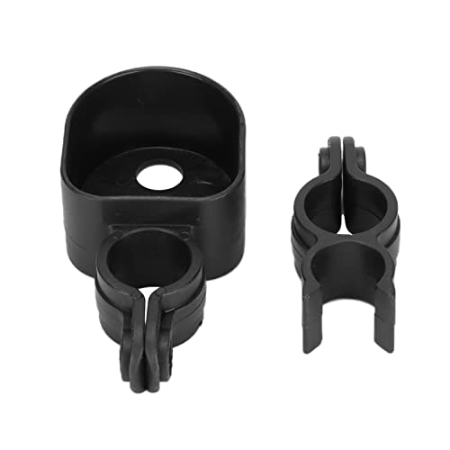 Cane Holder, Walking Stick Holder Crutches Stick Rack Bracket Accessories Rollator Mobility Aid Carrier Attachment for Elderly Walker Electric Wheelchair Users Drive Scooter Device