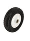 MaxxHaul 50502 12" Flat Free Solid Polyurethane All-Purpose Replacement Tire for Trailer Dollies Hand Trucks, Garden Carts, 12 inch, Black