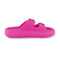 CUSHIONAIRE Women's Fame recovery cloud slide with +Comfort, Hot Pink 9