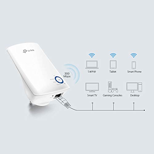 TP-Link N300 Wi-Fi Range Extender, AP Mode Supported (TL-WA850RE) | AU Version |