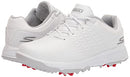 Skechers Women's Go Jasmine Spiked Waterproof Golf Shoe, White, 5.5 US