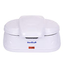 Double Waffle Bowl Maker by StarBlue - White - Make Bowl Shapes Belgian Waffles in Minutes | Best for Serving ice Cream and Fruit 220-240V 50/60Hz 1200W, UK Plug, Australia Adapter Included