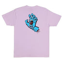 SANTA CRUZ Men's S/S T-Shirt Screaming Hand Skate T-Shirt - Lilac Size: Medium