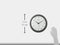 Seiko Office Wall Clock, Silver Tone, No Size