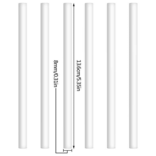 24 Pieces Humidifier Sticks Filter Replacement Wick Humidifiers Filter Sticks Humidifiers Refill Sticks for Cool Mist Humidifiers Portable Diffuser USB Mini Humidifier （5.35 Inches）