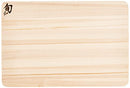 Shun Cutlery Medium Hinoki Cutting Board, 15.75" x 10.75" Medium Wood Cutting Board, Medium-Soft Wood Preserves Knife Edges, Authentic, Japanese Kitchen Cutting Board