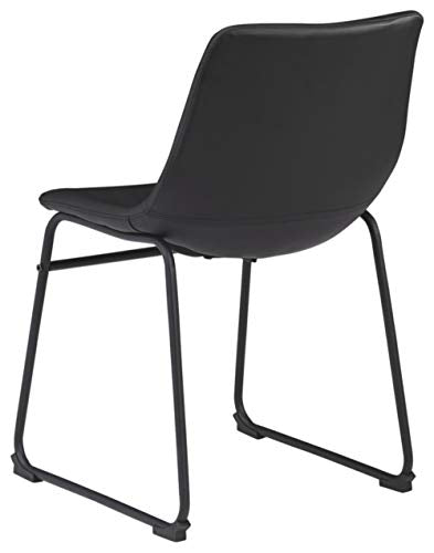 Signature Design by Ashley Centiar, Dining Chair, Black