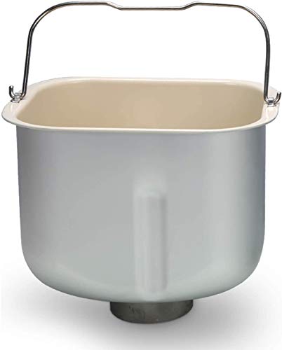 KBS Bread Machine Liner, Bread Pan with Kneading Paddle for 2LB KBS Bread Machine, KBS Bread Maker Universal Replacement Parts, Premium Ceramic pan