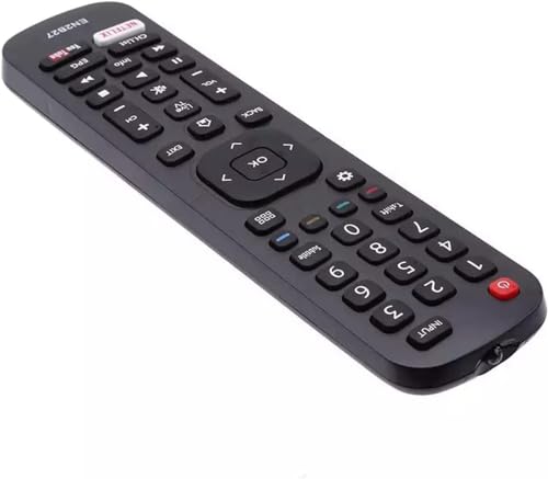 Universal TV Remote Control for Hisense Remote Control - Direct for All Hisense TV Remote Control LED Smart TVs, with Shortcut Buttons for Netflix, YouTube EN2B27 EN-2B27 RC3394402/01 3139 238