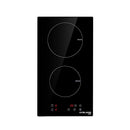 GASLAND Chef IH30BF 30cm Electric Cooktop Stove, 2 Burners Built-in Induction Cooktop, Sensor Touch Electric Hob 3.5kW Timer Child Lock