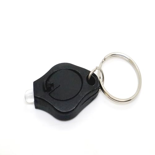3 Pack Small Photon Micro Light Mini LED Keychain Keyring Torch/Flashlight