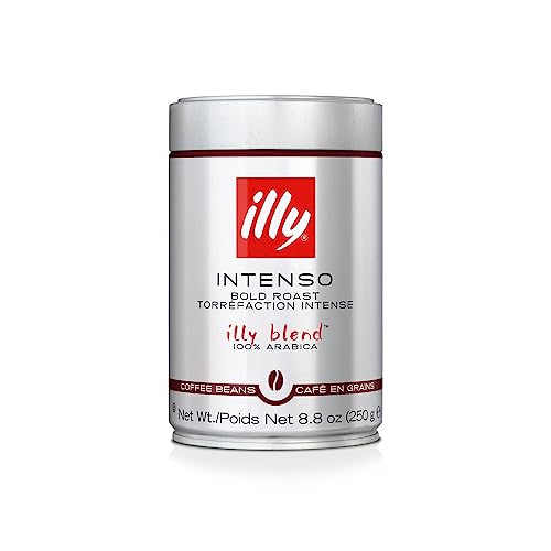 illy Intenso Roast Whole Coffee Beans, 250g