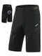 ARSUXEO Padded MTB Shorts for Men Cycling Mountain Bike Shorts with Removable Pad