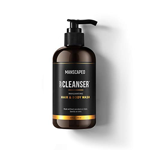MANSCAPED™ The Crop Cleanser™, Men's All-In-One Invigorating Hair and Body Wash, Refreshing Shower Gel For Men, Male Care, Hygiene Wash