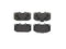 Brembo P56025 Front Disc Brake Pad - Set of 4
