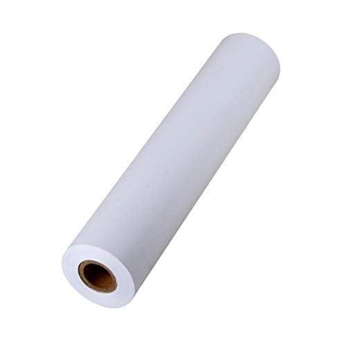 TOYANDONA 9m White Kraft Paper Roll Recycled Paper Arts and Crafts Paper Roll Drawing Paper Roll Bulletin Board Paper Poster Paper Drawing Paper for Kids Students School