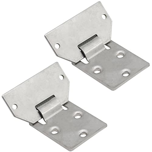 OXTOUF Golf Cart Seat Hinge Plate Set for EZGo TXT Medalist 1995-Up Gas/Electric Golf Buggies,Male & Female Hinge Plate OEM