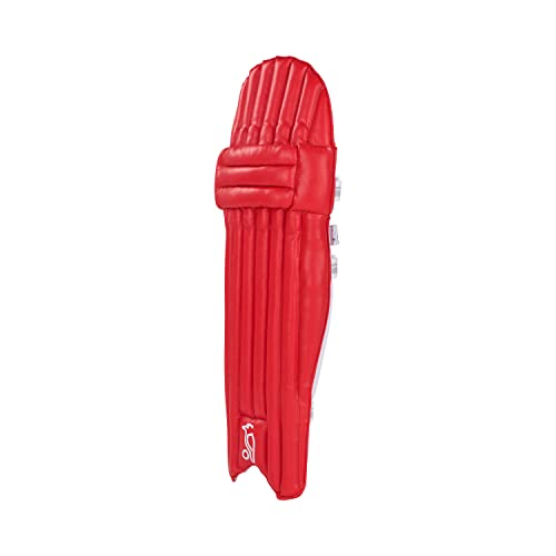 KOOKABURRA Unisex Youth 6.1 T/20 Batting red Cricket Pads, Red, Youths EU