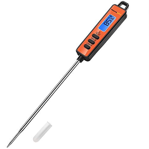 ThermoPro TP01A Digital Meat Thermometer with Long Probe Instant Read Food Cooking Thermometer for Grilling BBQ Smoker Grill Kitchen Oil Candy Thermometer