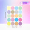 240 Pieces Polka Dots Wall Decals 2 Inch Multi-Color Rainbow Dots Wall Stickers Vinyl Dots Decals Circle Wall Stickers for Kids Boys Girls Bedroom Living Room Wall Decor (20 Pastel Rainbow Colors)