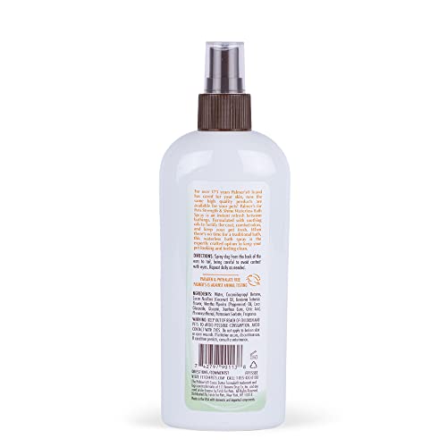 Palmer's for Pets Coconut Oil Formula Strength & Shine Waterless Bath Spray for Dogs, Coconut No Rinse Waterless Dry Dog Spray for Instant Refresh Without a Bath, Bath Spray for Dogs - 8 oz (FF15583)