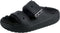 Crocs Unisex Adult Classic Cozzzy Sandal, Black/Black, US M7W9