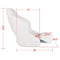 Leader Accessories Two Tone Captains Bucket Seat Boat Seat Premium Sports Flip Up Boat Seat (Model A - White)