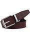 Timberland Men's Big-tall Classic Leather Belt Reversible From Brown To Black Big and Tall, Brown/black, 50