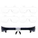 POPETPOP Magnifier Led Magnifying Glass Screen Glasses Reading Glasses with Lights Magnifying Glasses with Light Led Magnifying Eyewear Magnifying Glass with Light Reading Magnifying Glass