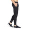 ZENWILL Mens Tapered Gym Joggers, Fitness Pants Casual Workout Track Pants with Zip Pockets（Medium,Black