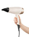 Remington Shea Soft Hair Dryer, D4740AU, Enriched with Shea Oil for Sleek, Smooth Hair, Ionic Technology, 3 Heat & 2 Speed Settings, White & Gold
