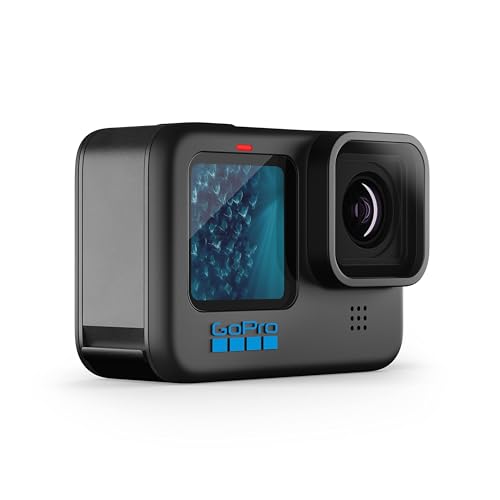 GoPro HERO11 Black - Waterproof Action Camera with 5.3K60 Ultra HD Video, 27MP Photos, 1/1.9" Image Sensor, Live Streaming, Webcam, Stabilization