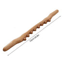 Wooden Gua Sha Tool for Body, Lymphatics Drainage Tool Guasha Wood Massage Stick for Neck & Back Pain Body Shaping Massager for Anticellulite