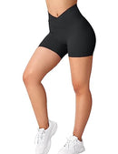 YEOREO Grace Workout Shorts for Women Butt Lifting High Waisted Tummy Control Gym Yoga Biker Shorts,