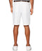 PGA TOUR Men's Flat Front Golf Short with Expandable Waistband, 9" Inseam, Bright White, 42