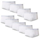 Hanes Red Label Men's 9-Pack Brief (White, Large)