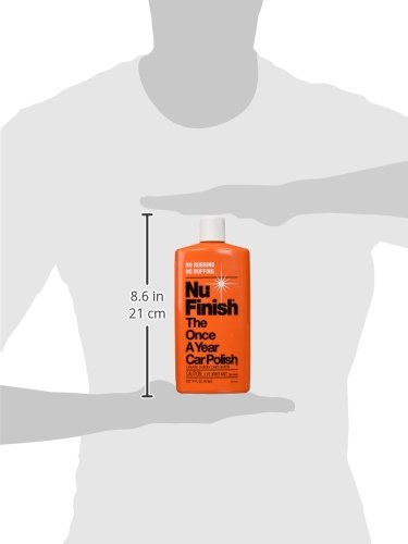 Nu Finish Car Polish, NF-76 Liquid Polish for Cars, Trucks, 16 Fl Oz Each