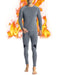 Runhit Thermal Underwear for Men Base Layer Long Underwear Cold Weather Fleece Lined Mens Long John Winter Pants and Shirts Thermal Set XXL Grey