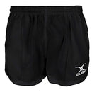 Gilbert Kiwi Pro Rugby Shorts, Black, M